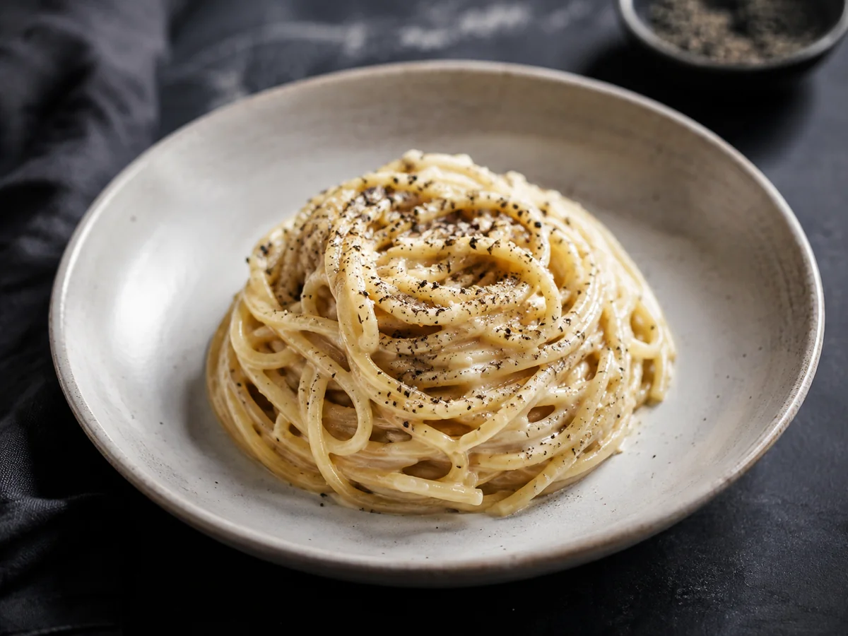 Cacio e Pepe con Pecorino di San Rufo